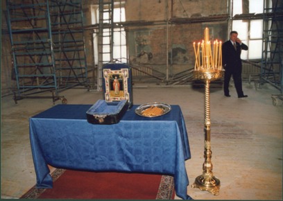 Храм прп. Макария Египетского. 21.02.2001 г.